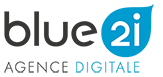 Logo agence web blue2i